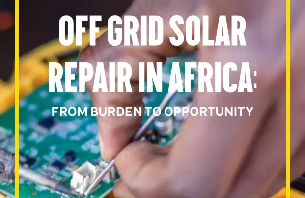 Réparation de systèmes solaires off-grid en Afrique