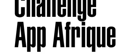 Logo challenge app Afrique